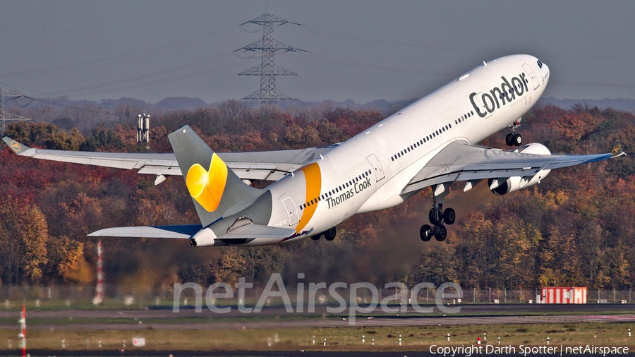 Condor (Air Transat) Airbus A330-243 (C-GTSZ) | Photo 207696
