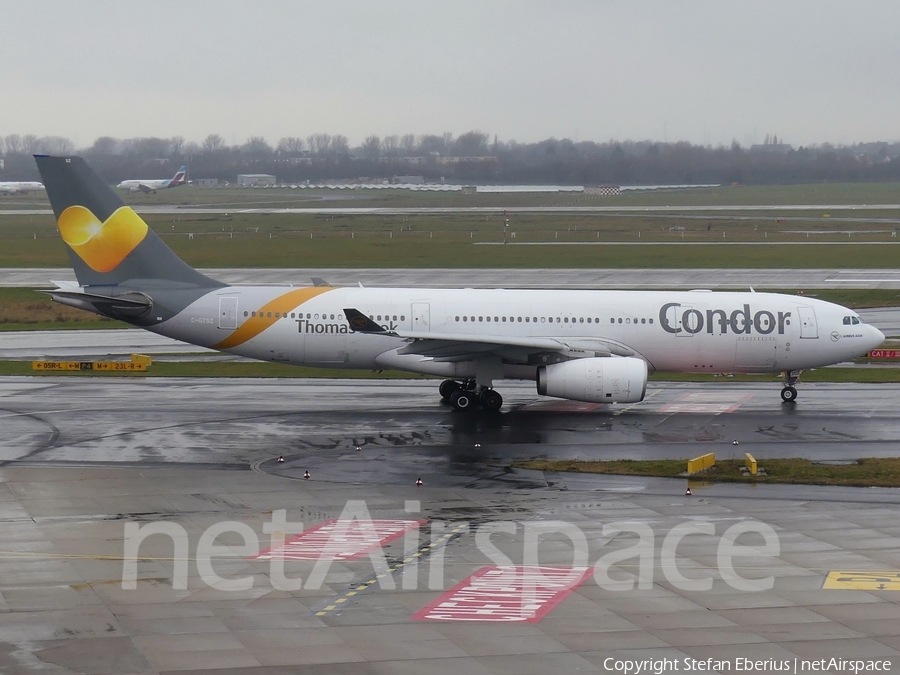 Condor (Air Transat) Airbus A330-243 (C-GTSZ) | Photo 216841