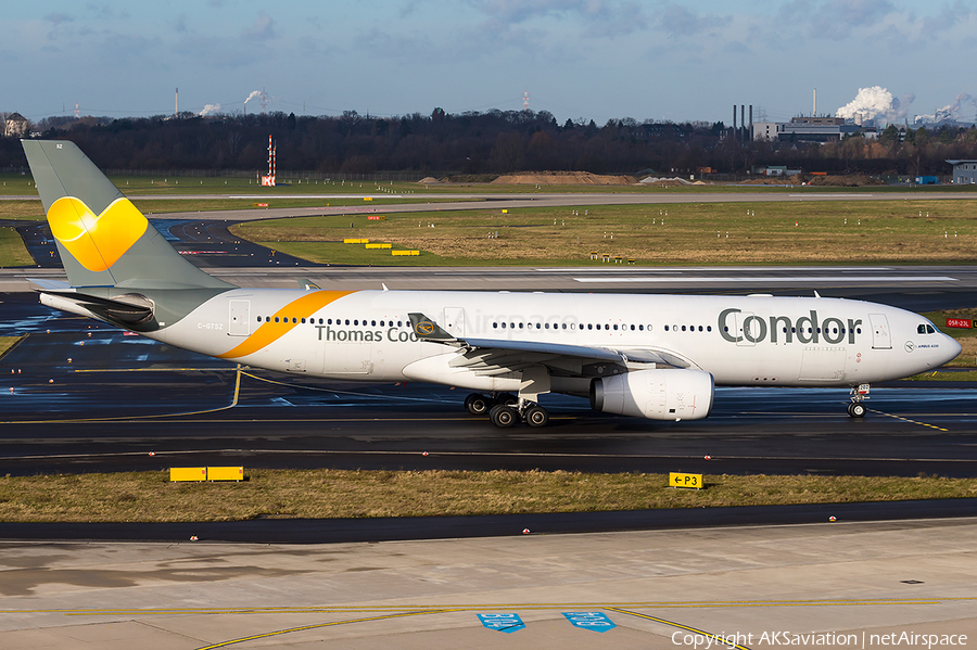Condor (Air Transat) Airbus A330-243 (C-GTSZ) | Photo 216990