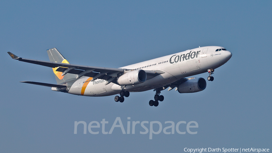 Condor (Air Transat) Airbus A330-243 (C-GTSZ) | Photo 240666
