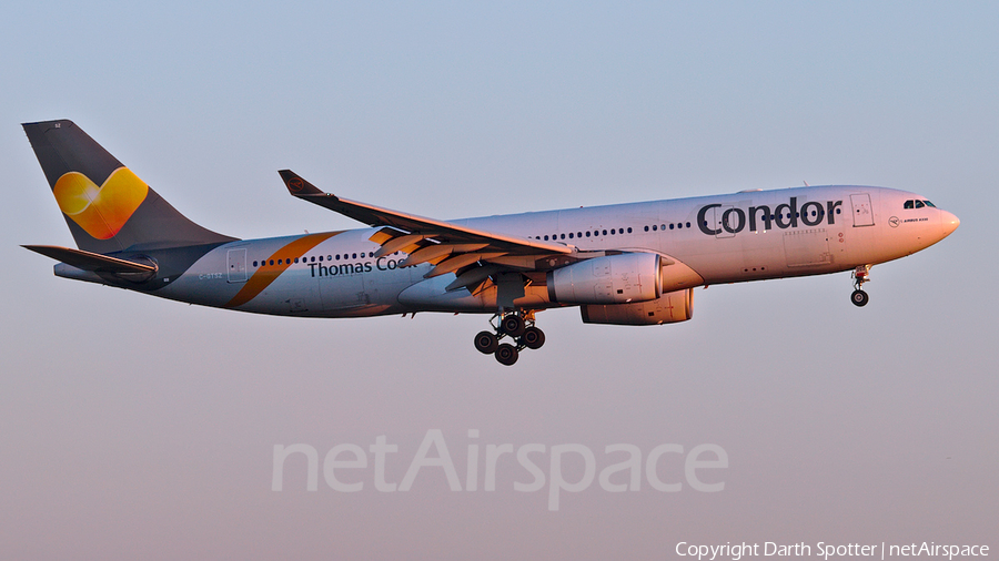 Condor (Air Transat) Airbus A330-243 (C-GTSZ) | Photo 240668