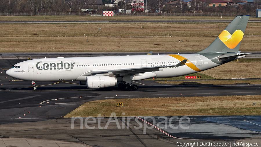 Condor (Air Transat) Airbus A330-243 (C-GTSZ) | Photo 258249
