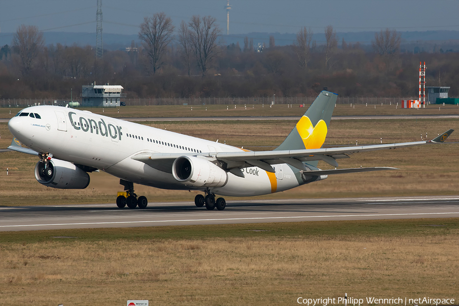 Condor (Air Transat) Airbus A330-243 (C-GTSZ) | Photo 260476
