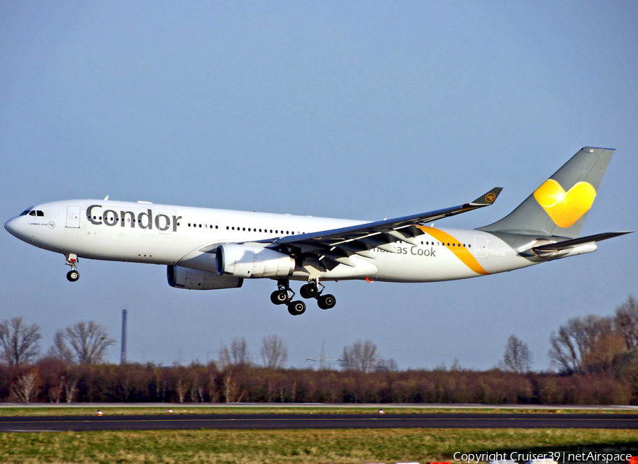 Condor (Air Transat) Airbus A330-243 (C-GTSZ) | Photo 269091