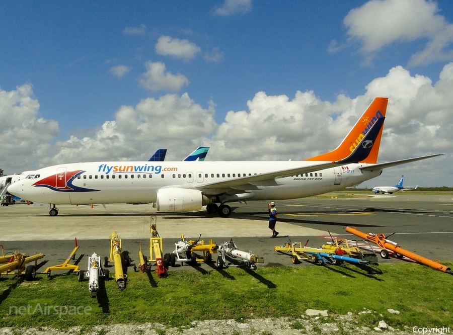 Sunwing Airlines Boeing 737-8FH (C-GTVF) | Photo 21093