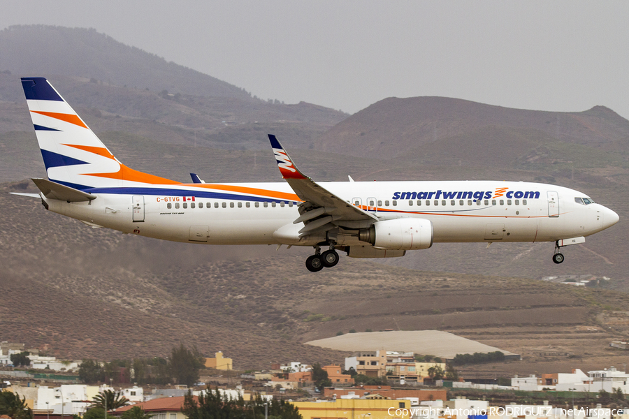 Sunwing Airlines Boeing 737-8Q8 (C-GTVG) | Photo 170528