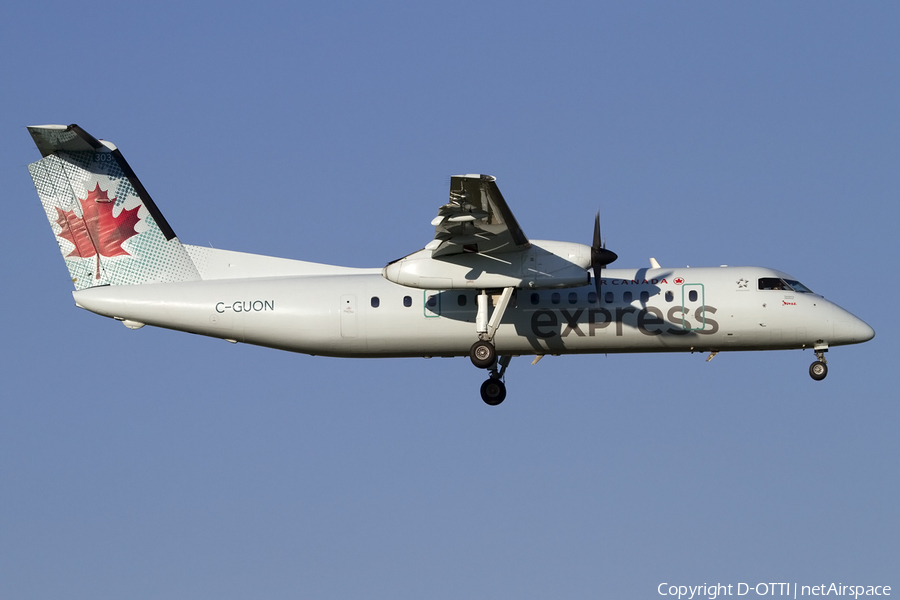 Air Canada Express (Jazz) de Havilland Canada DHC-8-301 (C-GUON) | Photo 445652