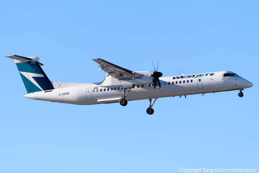 WestJet Encore Bombardier DHC-8-402Q (C-GVEN) | Photo 468527