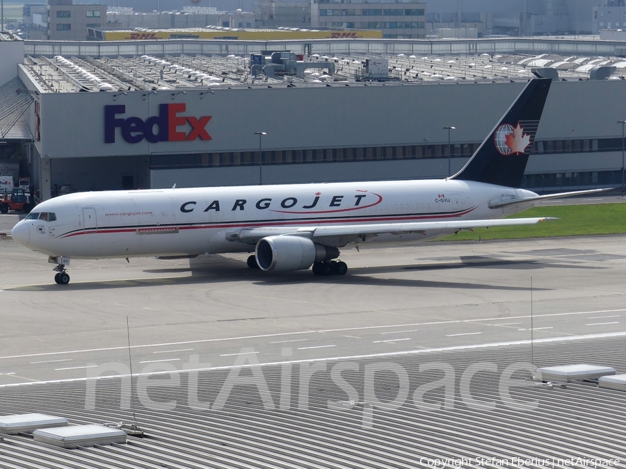 Cargojet Airways Boeing 767-328(ER)(BDSF) (C-GVIJ) | Photo 239738