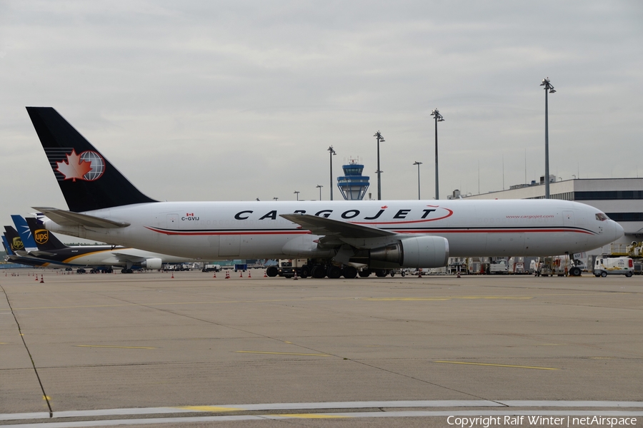 Cargojet Airways Boeing 767-328(ER)(BDSF) (C-GVIJ) | Photo 321379