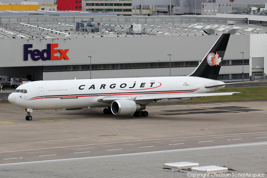 Cargojet Airways Boeing 767-328(ER)(BDSF) (C-GVIJ) | Photo 375885