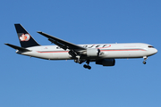 Cargojet Airways Boeing 767-328(ER)(BDSF) (C-GVIJ) at  Dallas/Ft. Worth - International, United States