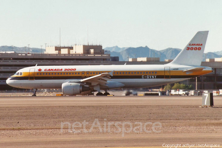 Canada 3000 Airbus A320-212 (C-GVNY) | Photo 459837