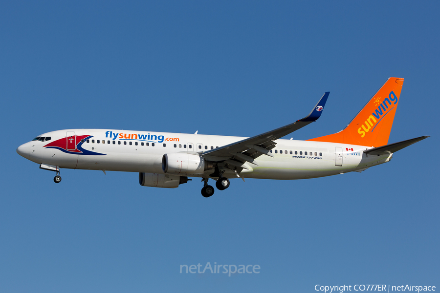 Sunwing Airlines Boeing 737-8Q8 (C-GVVH) | Photo 37519