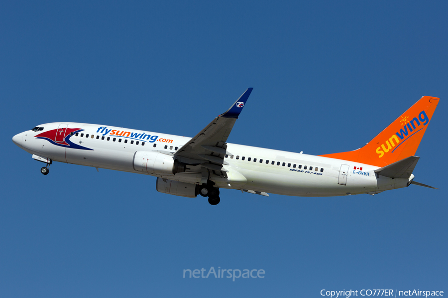 Sunwing Airlines Boeing 737-8Q8 (C-GVVH) | Photo 37696