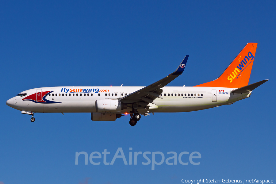 Sunwing Airlines Boeing 737-8Q8 (C-GVVH) | Photo 37924