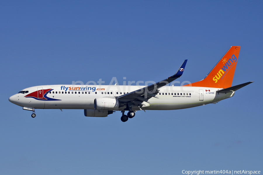 Sunwing Airlines Boeing 737-8Q8 (C-GVVH) | Photo 42187