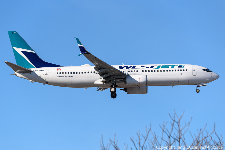 WestJet Boeing 737-8CT (C-GVWA) | Photo 467655