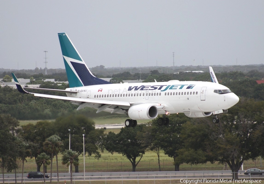 WestJet Boeing 737-7CT (C-GVWJ) | Photo 297902