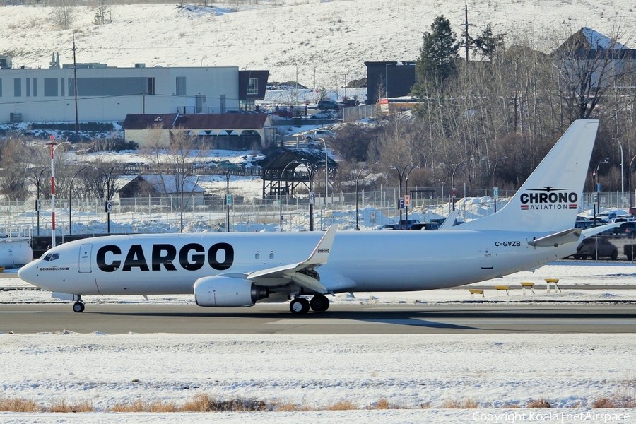 Chrono Aviation Boeing 737-8Q8(SF) (C-GVZB) | Photo 535455