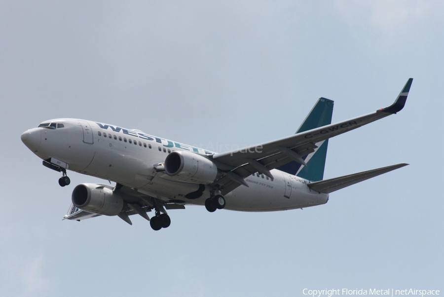WestJet Boeing 737-7CT (C-GWCN) | Photo 569322