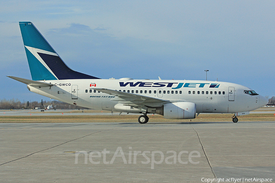 WestJet Boeing 737-6CT (C-GWCQ) | Photo 154704