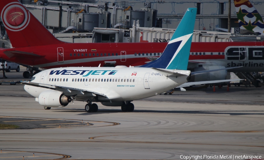 WestJet Boeing 737-6CT (C-GWCT) | Photo 542787
