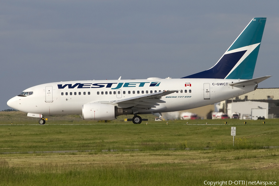 WestJet Boeing 737-6CT (C-GWCT) | Photo 445055