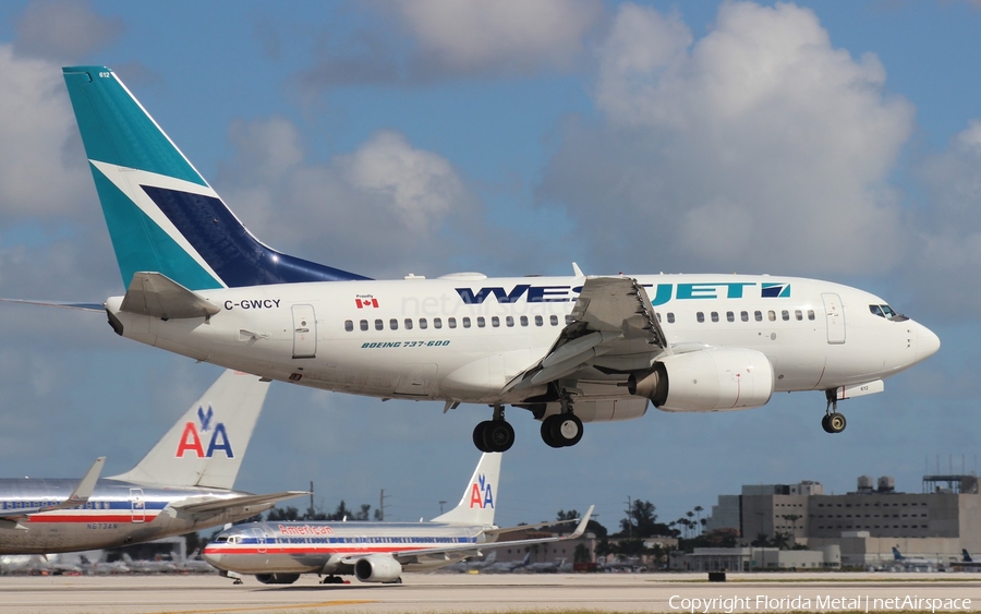 WestJet Boeing 737-6CT (C-GWCY) | Photo 569327