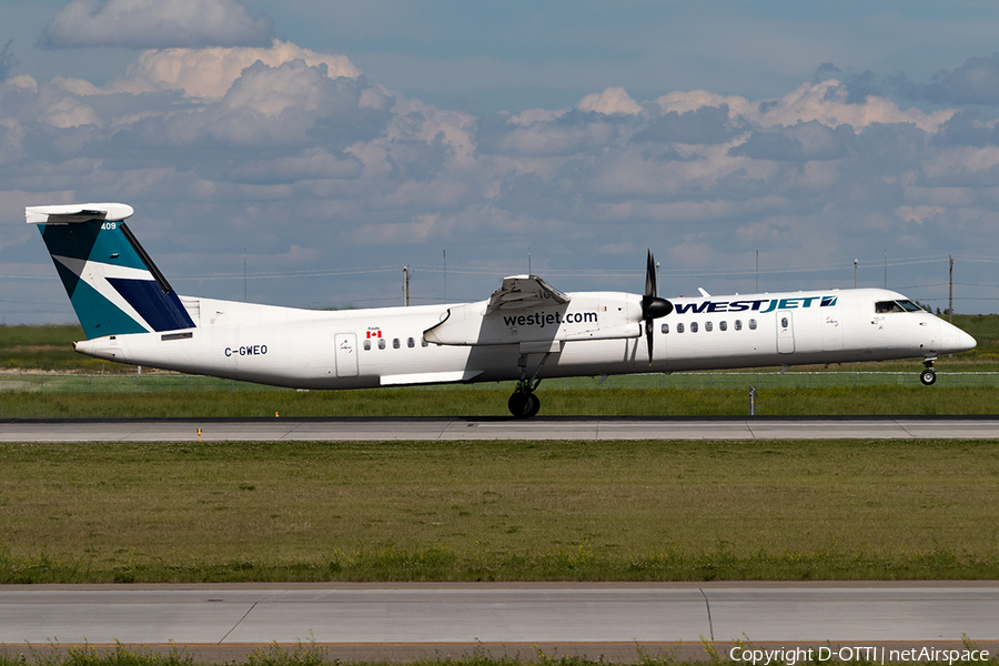 WestJet Encore Bombardier DHC-8-402Q (C-GWEO) | Photo 174118