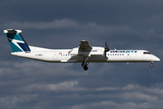 WestJet Encore Bombardier DHC-8-402Q (C-GWEU) at  Calgary - International, Canada