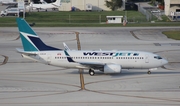 WestJet Boeing 737-7CT (C-GWJK) at  Ft. Lauderdale - International, United States