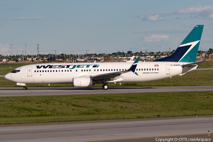 WestJet Boeing 737-8CT (C-GWRG) | Photo 174148