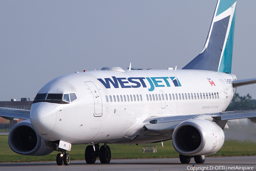 WestJet Boeing 737-76N (C-GWSH) | Photo 442278