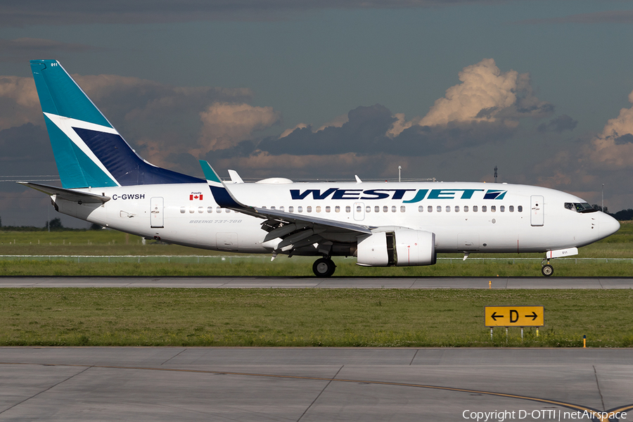 WestJet Boeing 737-76N (C-GWSH) | Photo 174125