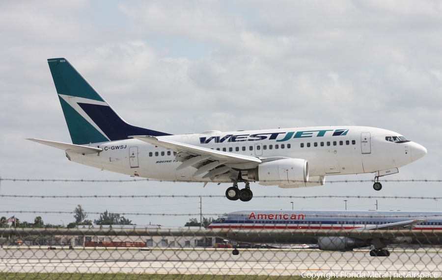 WestJet Boeing 737-6CT (C-GWSJ) | Photo 569466