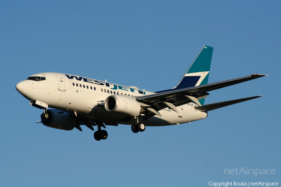 WestJet Boeing 737-6CT (C-GWSK) | Photo 538683