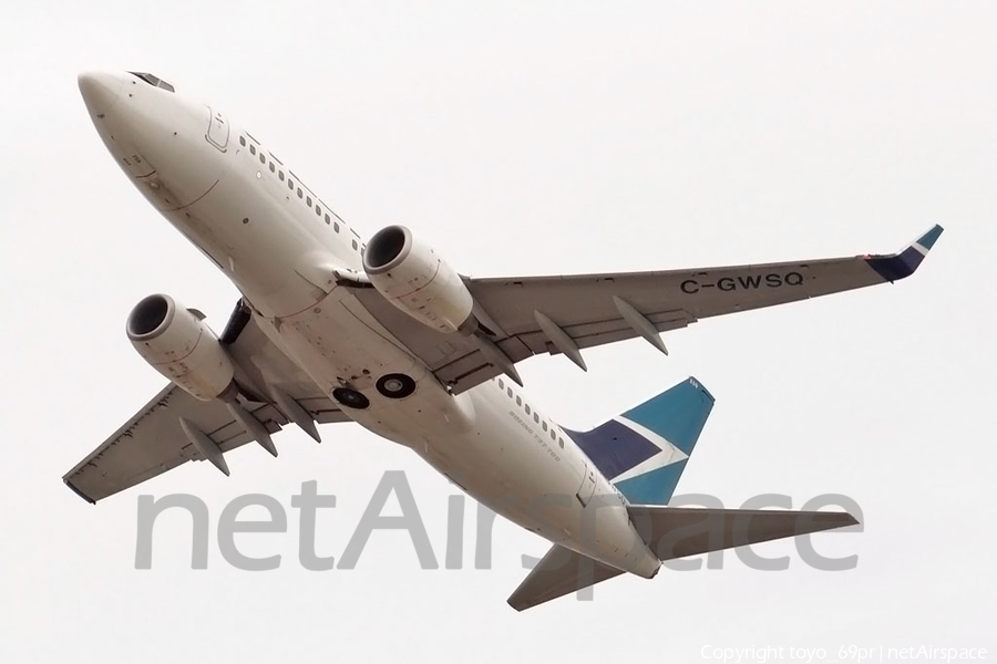 WestJet Boeing 737-7CT (C-GWSQ) | Photo 68661