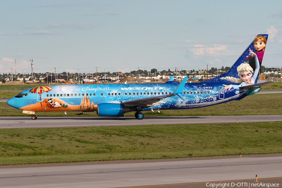 WestJet Boeing 737-8CT (C-GWSV) | Photo 174144