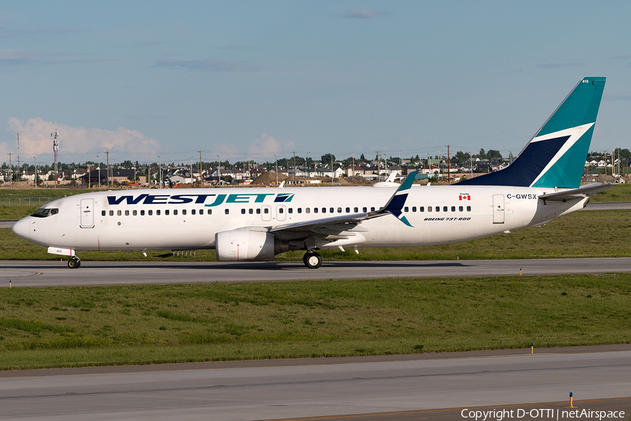 WestJet Boeing 737-8CT (C-GWSX) | Photo 174140