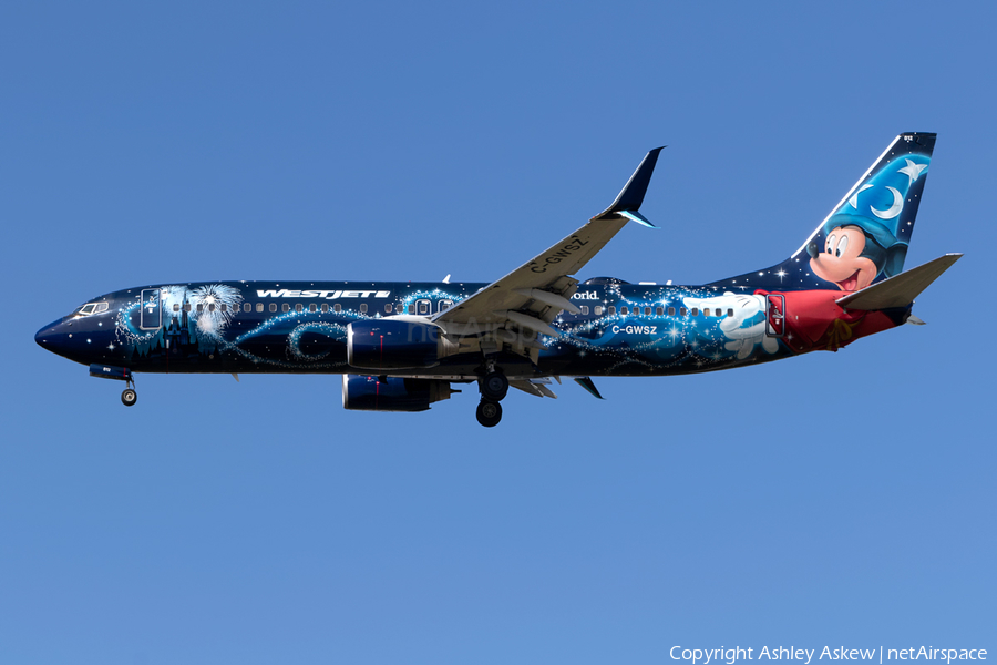 WestJet Boeing 737-8CT (C-GWSZ) | Photo 315129