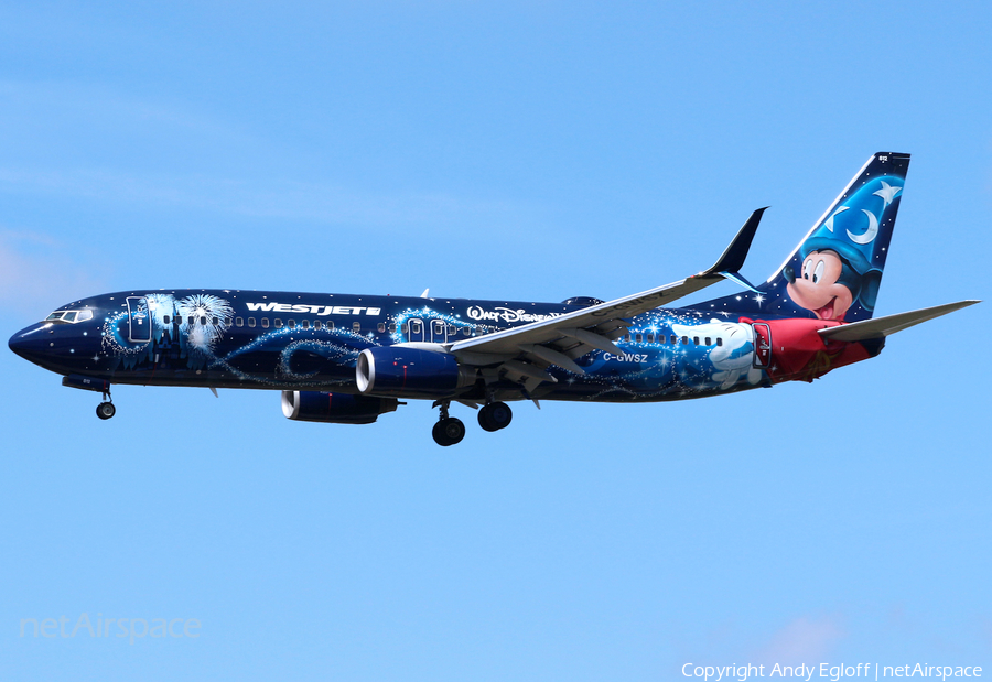 WestJet Boeing 737-8CT (C-GWSZ) | Photo 231556