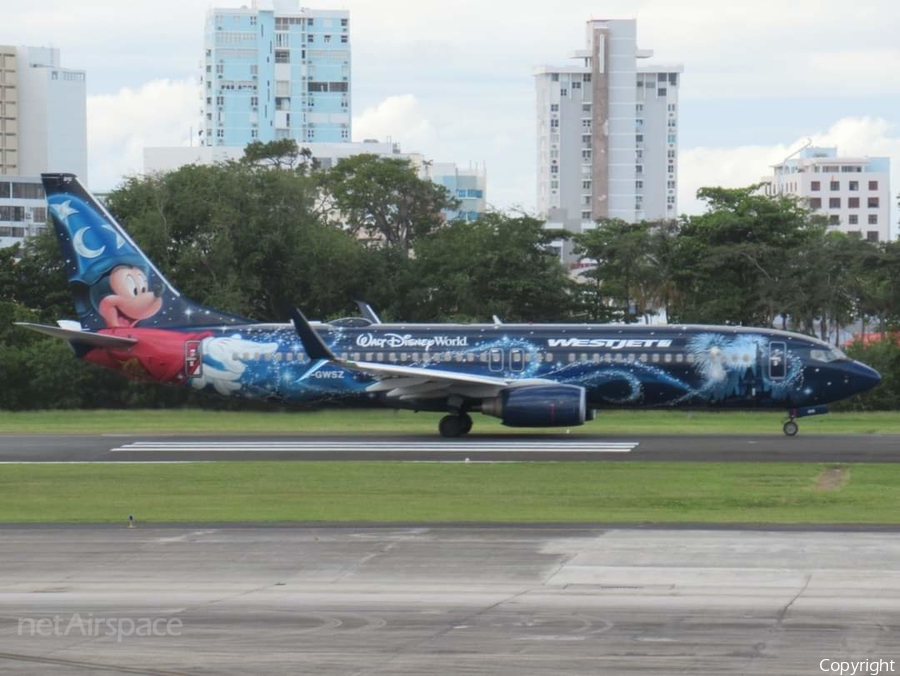 WestJet Boeing 737-8CT (C-GWSZ) | Photo 544099