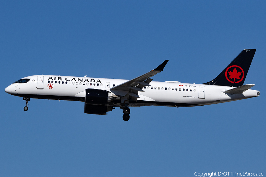 Air Canada Airbus A220-300 (C-GWUQ) | Photo 539951