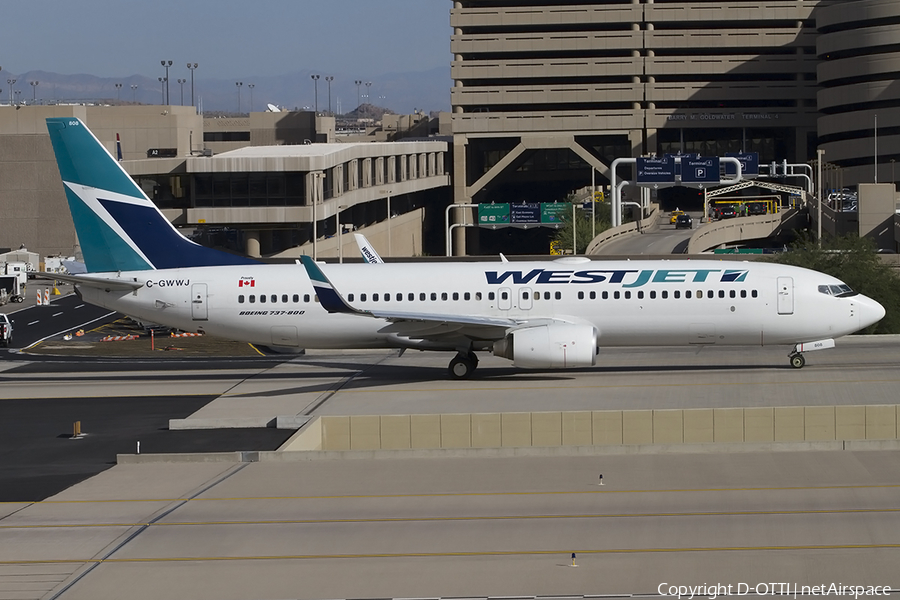 WestJet Boeing 737-8CT (C-GWWJ) | Photo 461805