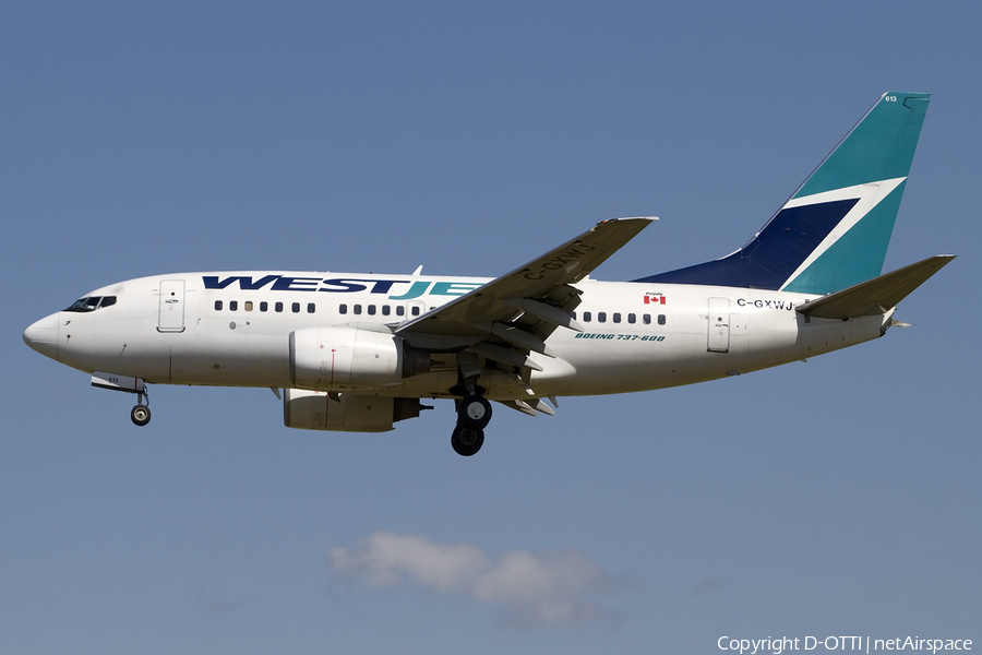 WestJet Boeing 737-6CT (C-GXWJ) | Photo 445453