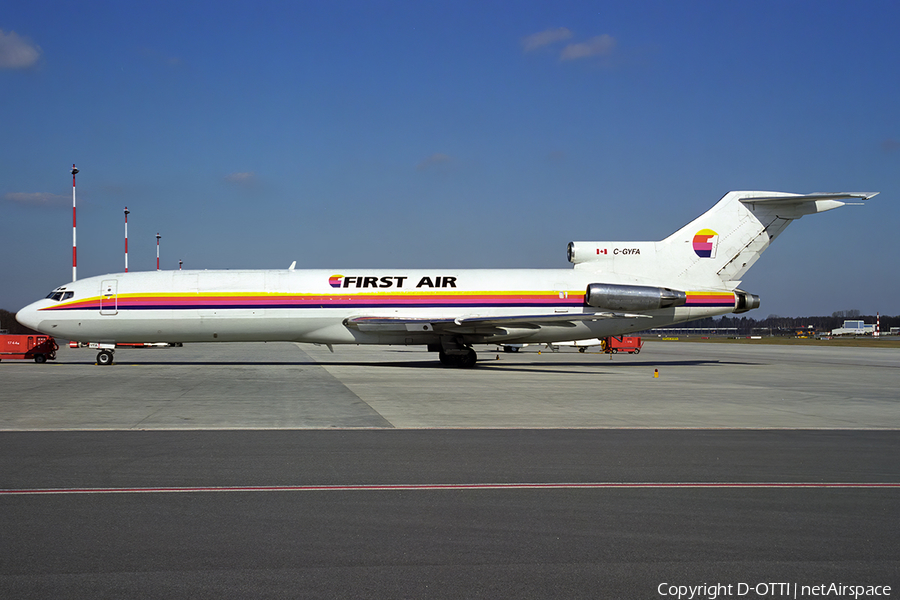 First Air Boeing 727-2H3F(Adv) (C-GYFA) | Photo 559765