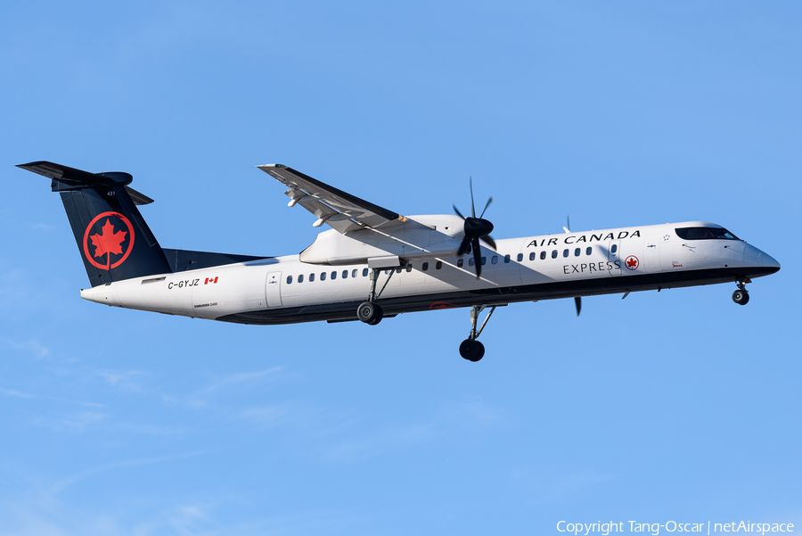 Air Canada Express (Jazz) Bombardier DHC-8-402Q (C-GYJZ) | Photo 467693