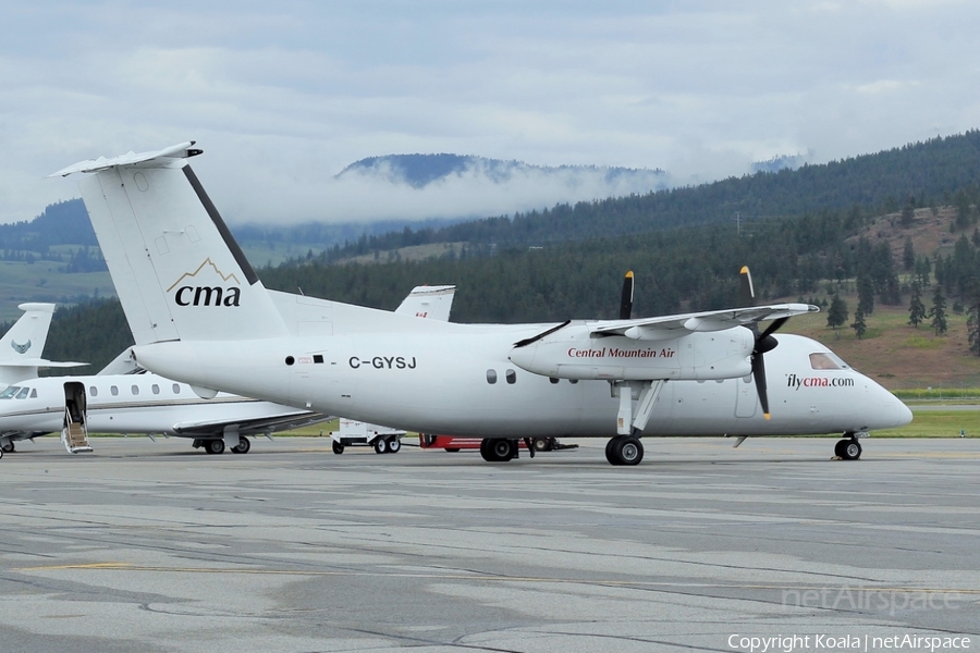 Central Mountain Air de Havilland Canada DHC-8-102 (C-GYSJ) | Photo 535984