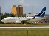 WestJet Boeing 737-7CT (C-GYWJ) at  San Juan - Luis Munoz Marin International, Puerto Rico